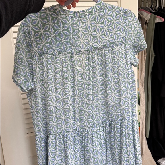 Marea Breakers Dress, Blue Geo, M - Picture 12 of 12